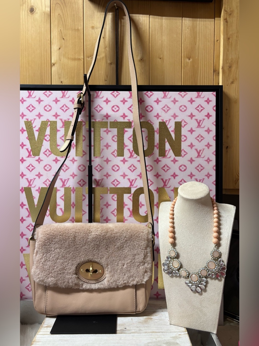 Patricia Nash Gradina crossbody bag and necklace